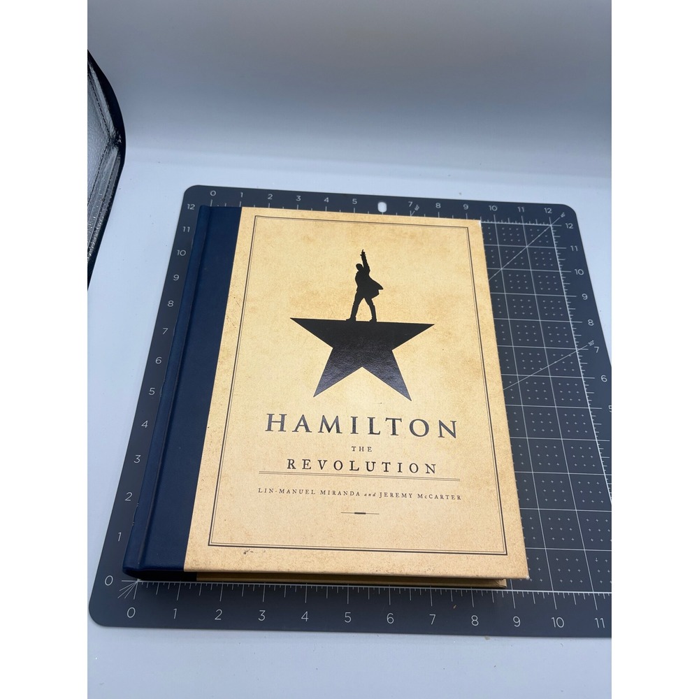 Hamilton The Revolution Hardcover First Edition Lin-Manuel Miranda Broadway Book